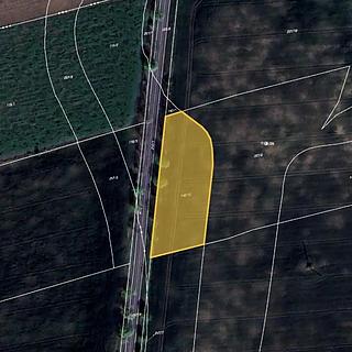 Prodej zemědělské půdy 3200 m² Dolany nad Vltavou
