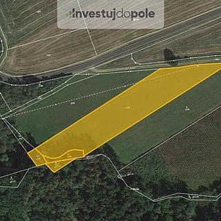 Prodej zemědělské půdy 3564 m&sup2; Břasy