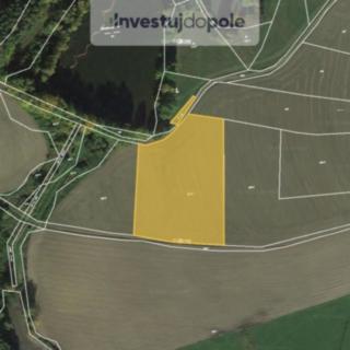 Prodej zemědělské půdy 10258 m² Vydří