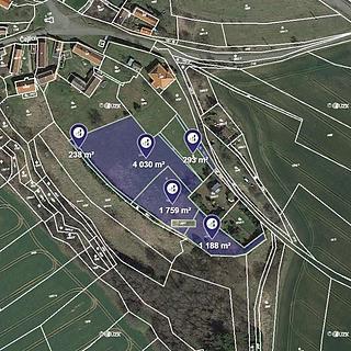 Prodej louky 7 508 m² Horka II Čejtice