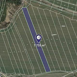 Prodej zemědělské půdy 7 755 m² Mladá Vožice