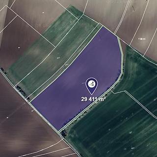 Prodej zemědělské půdy 29411 m&sup2; Čelákovice
