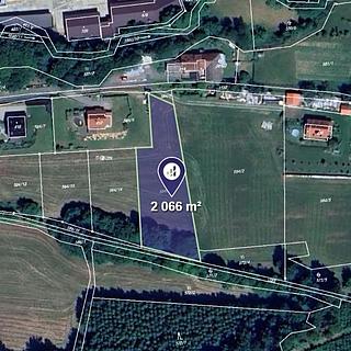 Prodej stavební parcely 2066 m&sup2; Prlov