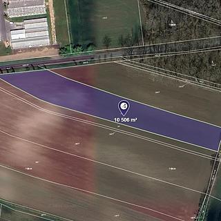Prodej komerčního pozemku 10 506 m² Budyně nad Ohří