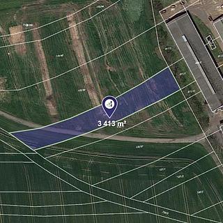 Prodej zemědělské půdy 1138 m&sup2; Luštěnice