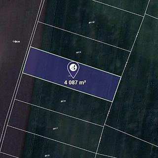 Prodej zemědělské půdy 1 168 m² Martiněves Pohořice