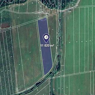 Prodej zemědělské půdy 5510 m&sup2; Police