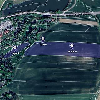 Prodej zemědělské půdy 14 041 m² Kamenice