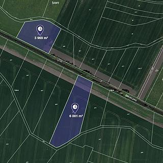 Prodej zemědělské půdy 26 719 m² Městec Králové
