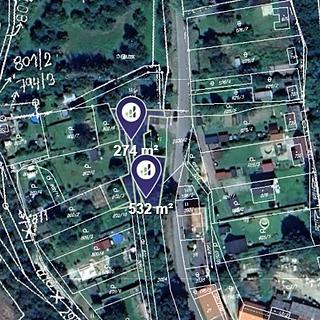 Prodej stavební parcely 806 m² Dubá