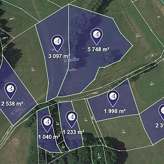 Prodej louky 3053 m&sup2; Železný Brod