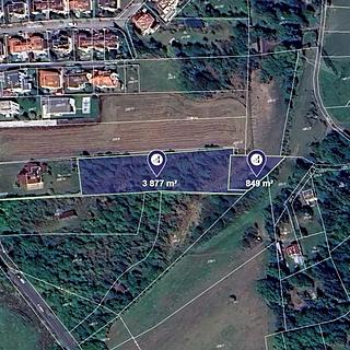 Prodej louky 4726 m&sup2; Praha