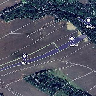 Prodej zemědělské půdy 4 921 m² Úštěk Lhota