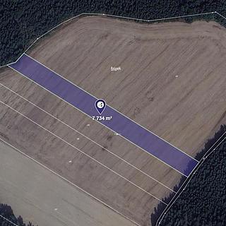 Prodej zemědělské půdy 3 867 m² Černíny Předbořice