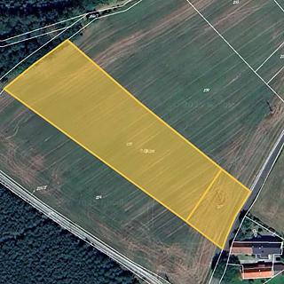 Prodej zemědělské půdy 1 762 m² Hrazany Klisinec