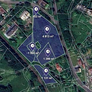 Prodej zahrady 4 746 m² Mikulášovice