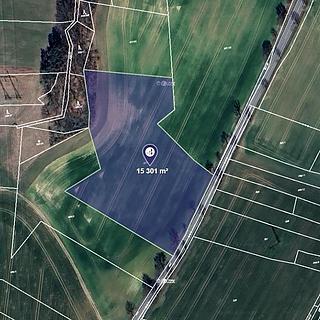 Prodej zemědělské půdy 15 301 m² Chyňava Libečov