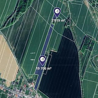 Prodej zemědělské půdy 23325 m² Klimkovice