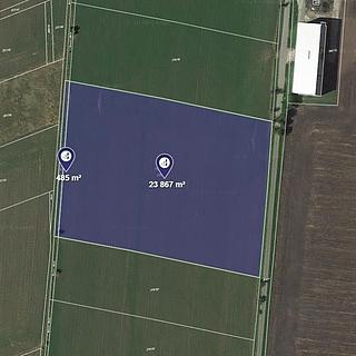 Prodej zemědělské půdy 13529 m&sup2; Dobrovice