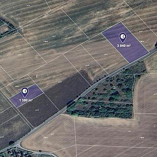 Prodej zemědělské půdy 11 296 m² Sýkořice