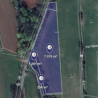 Prodej zemědělské půdy 2 869 m² Lomnice nad Popelkou Košov