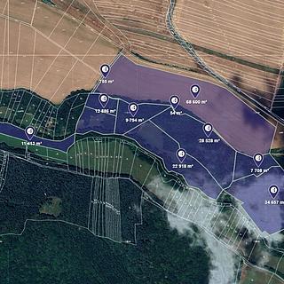 Prodej louky, 1591m&sup2;