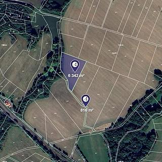 Prodej zemědělské půdy 6 750 m² Vrbatův Kostelec Cejřov