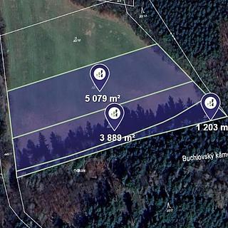 Prodej louky 10 171 m² Staré Hutě