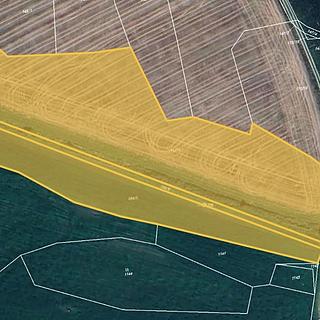 Prodej zemědělské půdy 10 992 m² Hrazany Klisinec