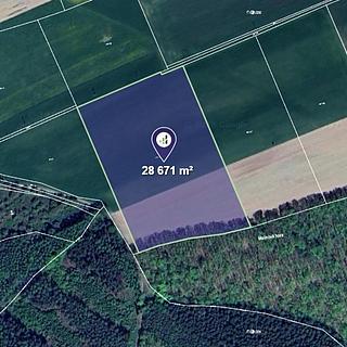 Prodej zemědělské půdy 29079 m&sup2; Hracholusky
