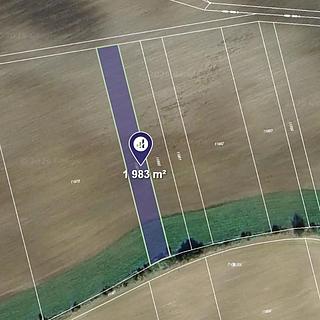 Prodej zemědělské půdy 1983 m&sup2; Prusinovice