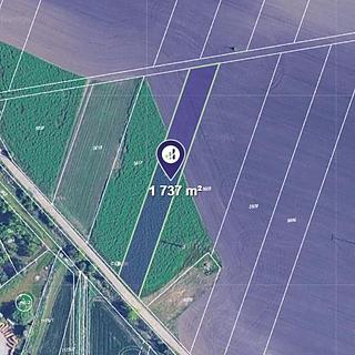 Prodej zemědělské půdy 1 737 m² Těšany