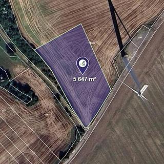 Prodej zemědělské půdy 5 647 m² Pchery