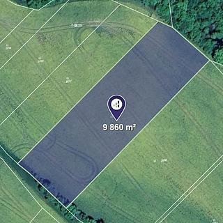 Prodej louky 9860 m² Senorady