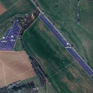 Prodej zemědělské půdy 28532 m&sup2; Vísky