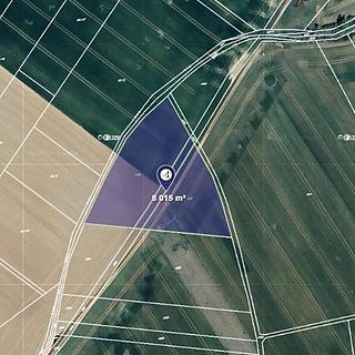 Prodej zemědělské půdy 4 008 m² Zborovice Medlov