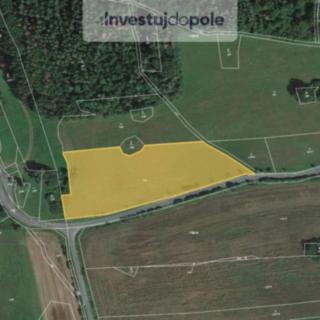 Prodej zemědělské půdy 54788 m² Liptaň