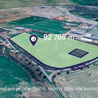 Prodej komerčního pozemku 82 788 m² Dívčice