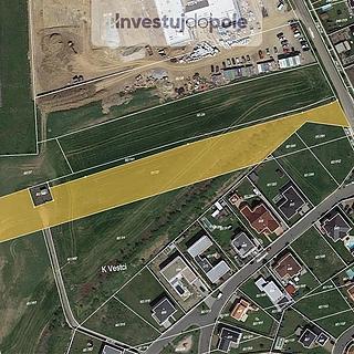 Prodej zemědělské půdy 3413 m² Jesenice