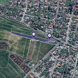 Prodej zemědělské půdy 5 835 m² Úvaly