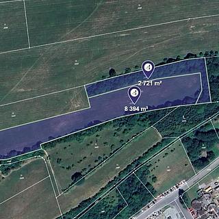 Prodej louky 11115 m&sup2; Jasenná