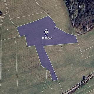 Prodej zemědělské půdy 3408 m&sup2; Luhačovice