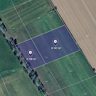 Prodej zemědělské půdy 11 873 m² Police nad Metují Velká Ledhuje