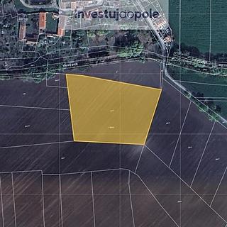 Prodej zemědělské půdy 1106 m&sup2; Velvary