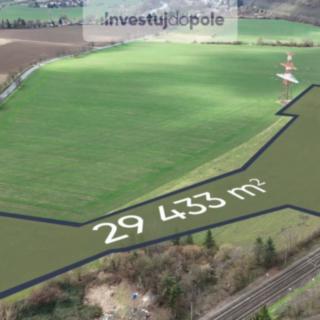Prodej zemědělské půdy 29433 m² Černošice