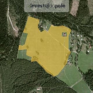 Prodej louky 14 514 m² Krásná