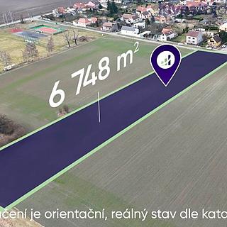 Prodej stavební parcely 6 748 m² Kamenné Zboží