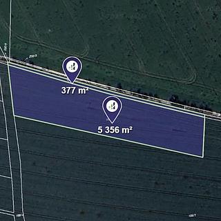 Prodej zemědělské půdy 680 m² Okřínek Srbce