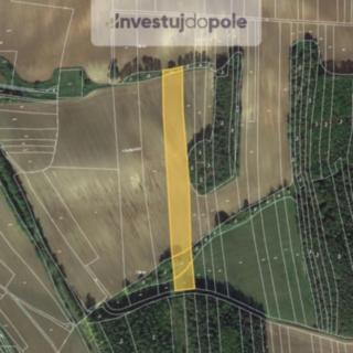 Prodej zemědělské půdy 13 338 m² Krupá
