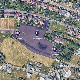 Prodej stavební parcely 11240 m² Zlín